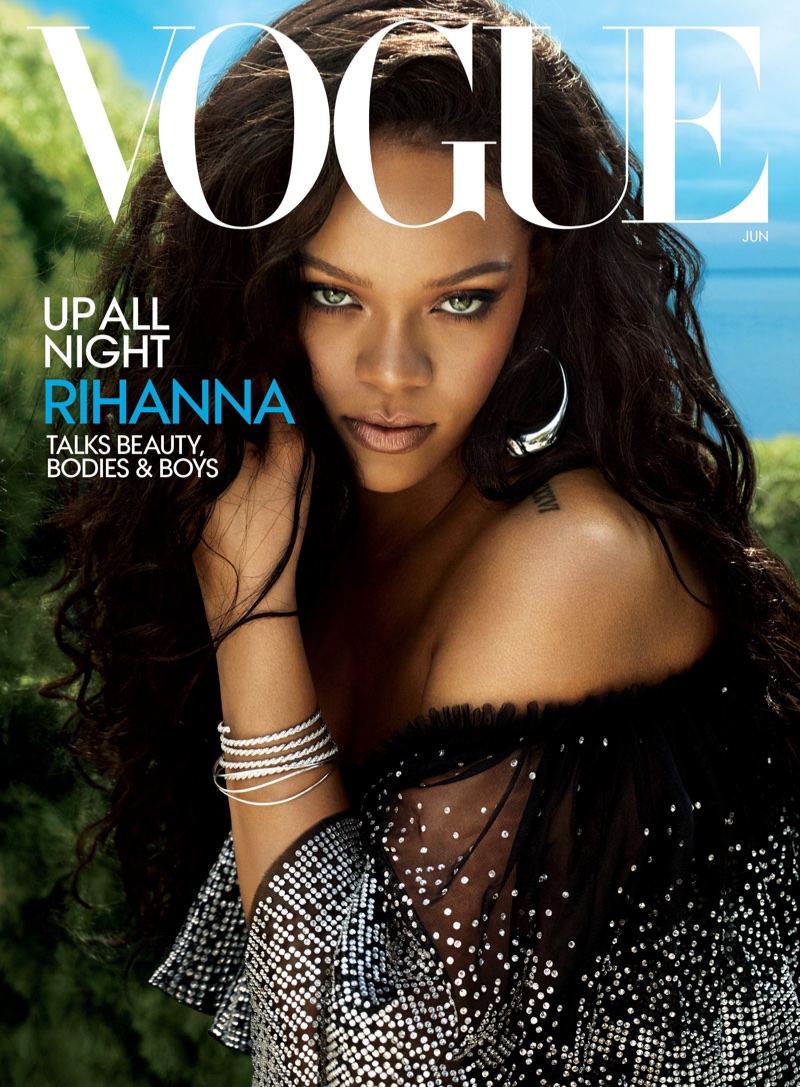 Rihanna on Vogue US June 2018 Cover