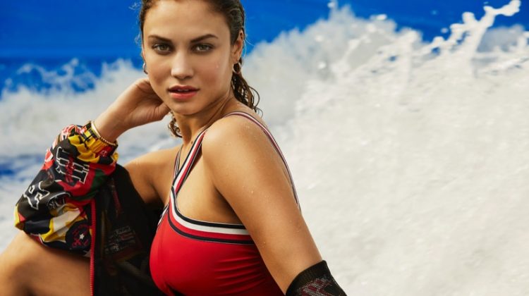 Rose Bertram Looks Ready for Swimsuit Season in Grazia Netherlands