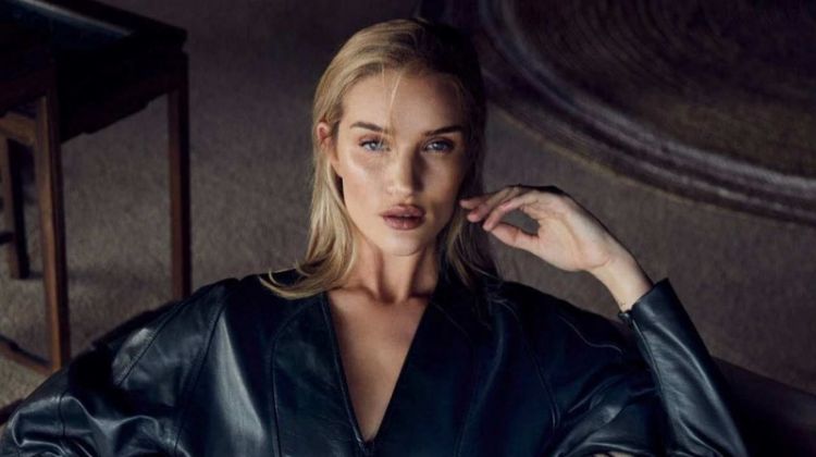 Rosie Huntington-Whiteley Models Pre-Fall Styles for Harper’s Bazaar Australia
