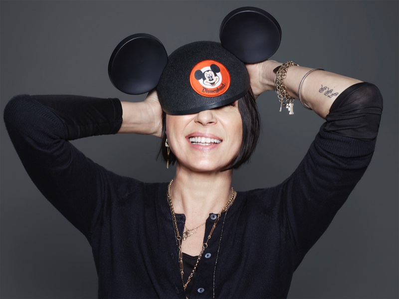 Sadie Frost stars in Mickey Mouse & Me book. Photo: Rankin