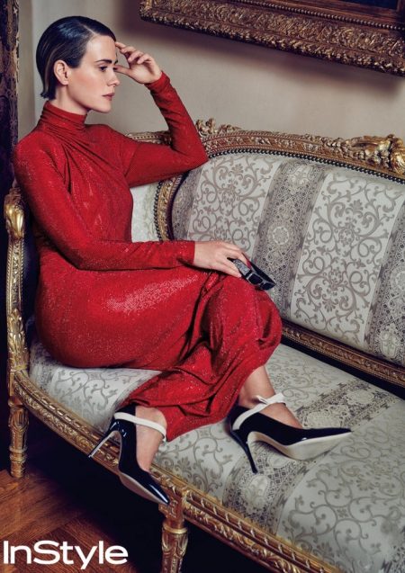 Sarah Paulson | InStyle | Haute Couture | Fashion Shoot