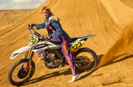 Shannan Click Poses in Chic Motocross Looks for Vanity Fair Italy Shannan Click Poses in Chic Motocross Looks for Vanity Fair Italy