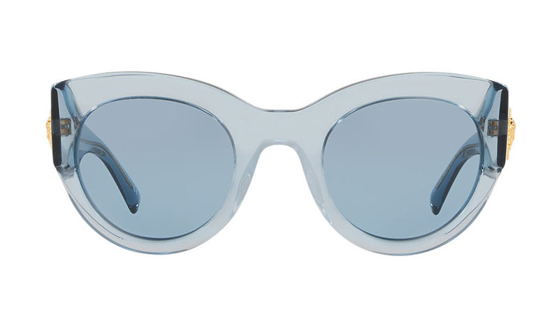 Versace Clear Blue Sunglasses $295