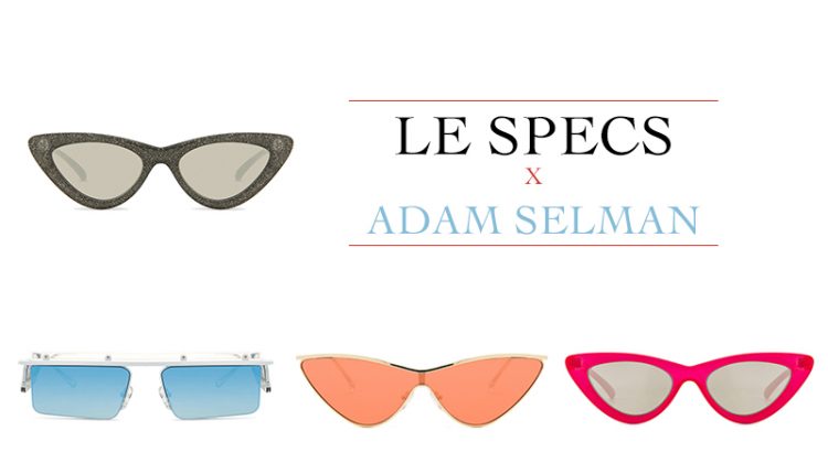 Le Specs x Adam Selman sunglasses