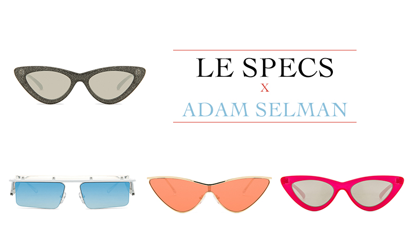 Le Specs x Adam Selman The Last Lolita - Black - Sunglasses