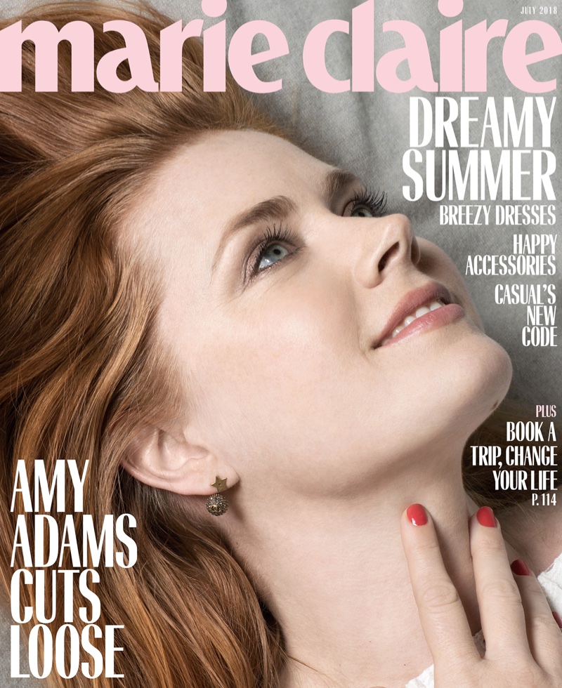 Amy Adams on Marie Claire US July 2018 Cover