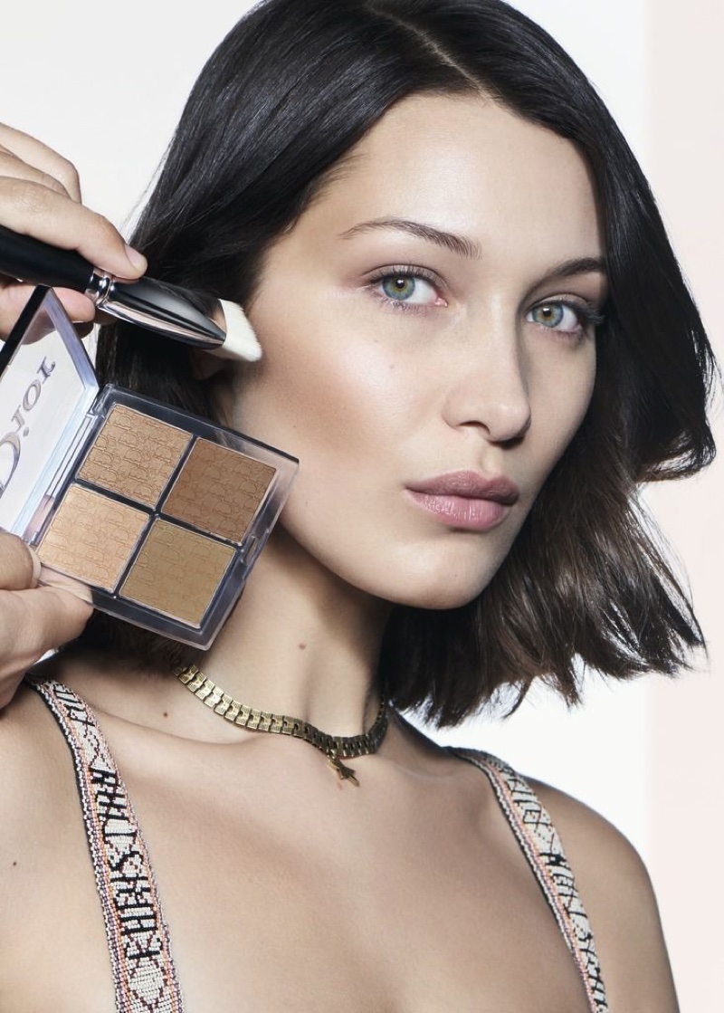 Ready for her closeup, Bella Hadid poses for Dior Backstage campaign