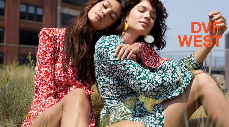 Ziayla Pizarro and Ines Lopez star in DVF West's summer 2018 campaign