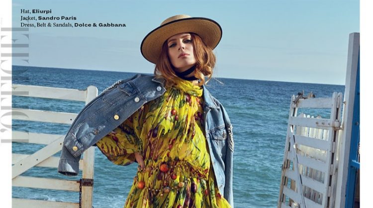 Dagmara Raczynska Models Summer Looks for L’Officiel India