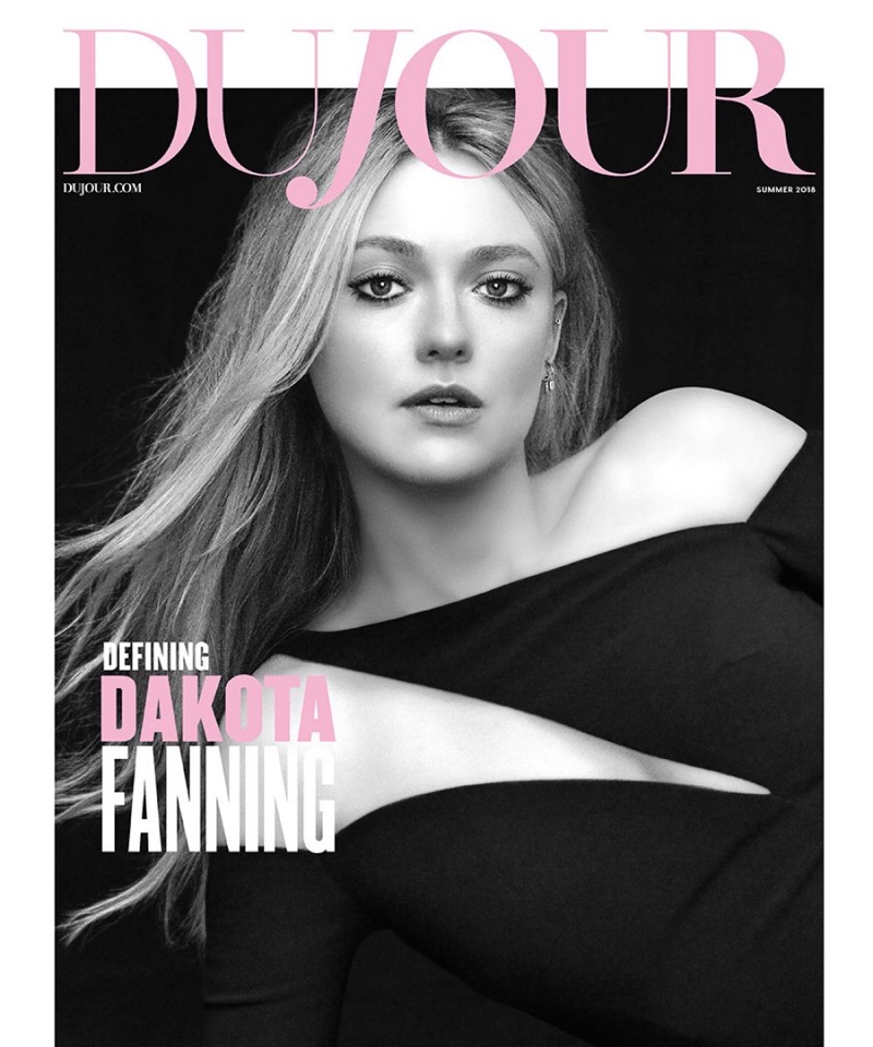 Dakota Fanning on DuJour Magazine Summer 2018 Cover