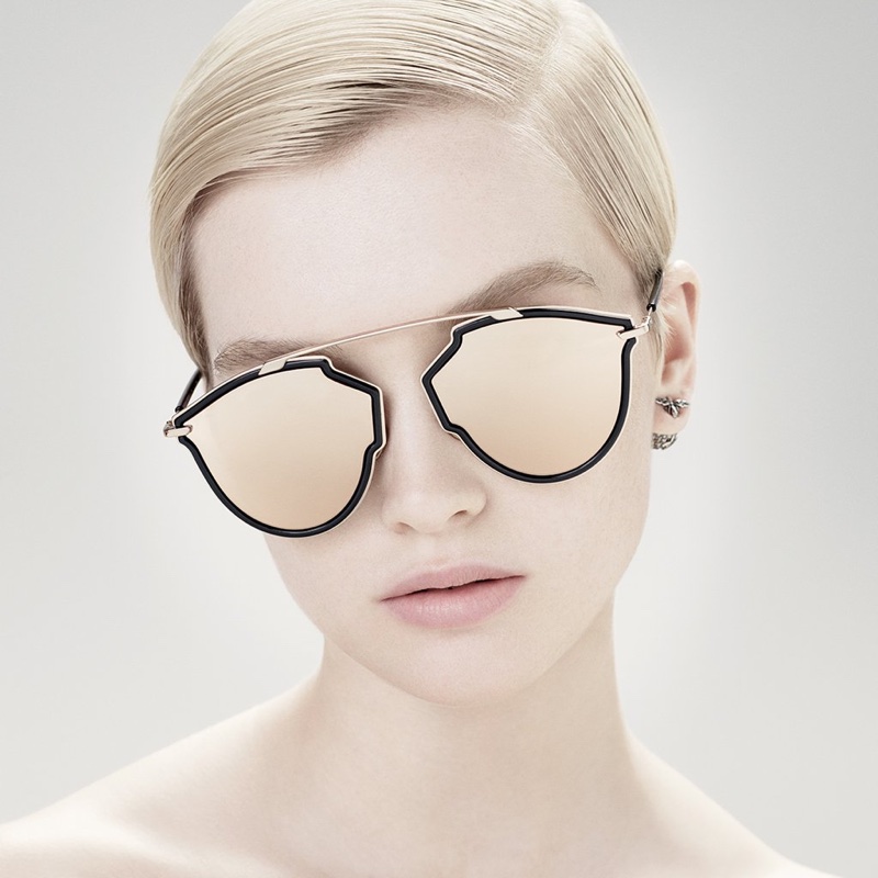 Ruth Bell stars in Dior DiorSoReal fall-winter 2018 eyewear campaign
