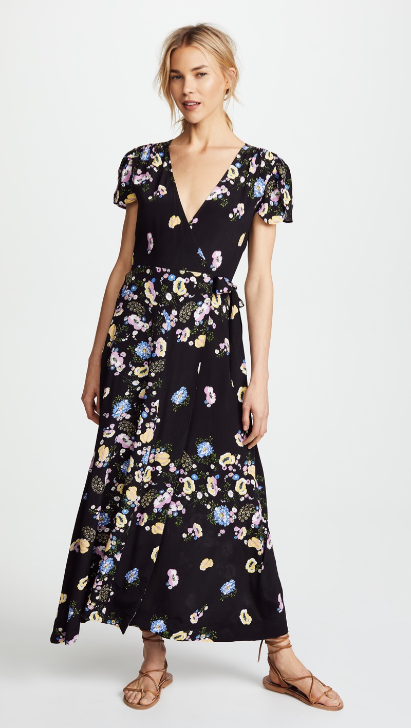 Free People Gorgeous Jess Wrap Dress $103.60 (previously $148)