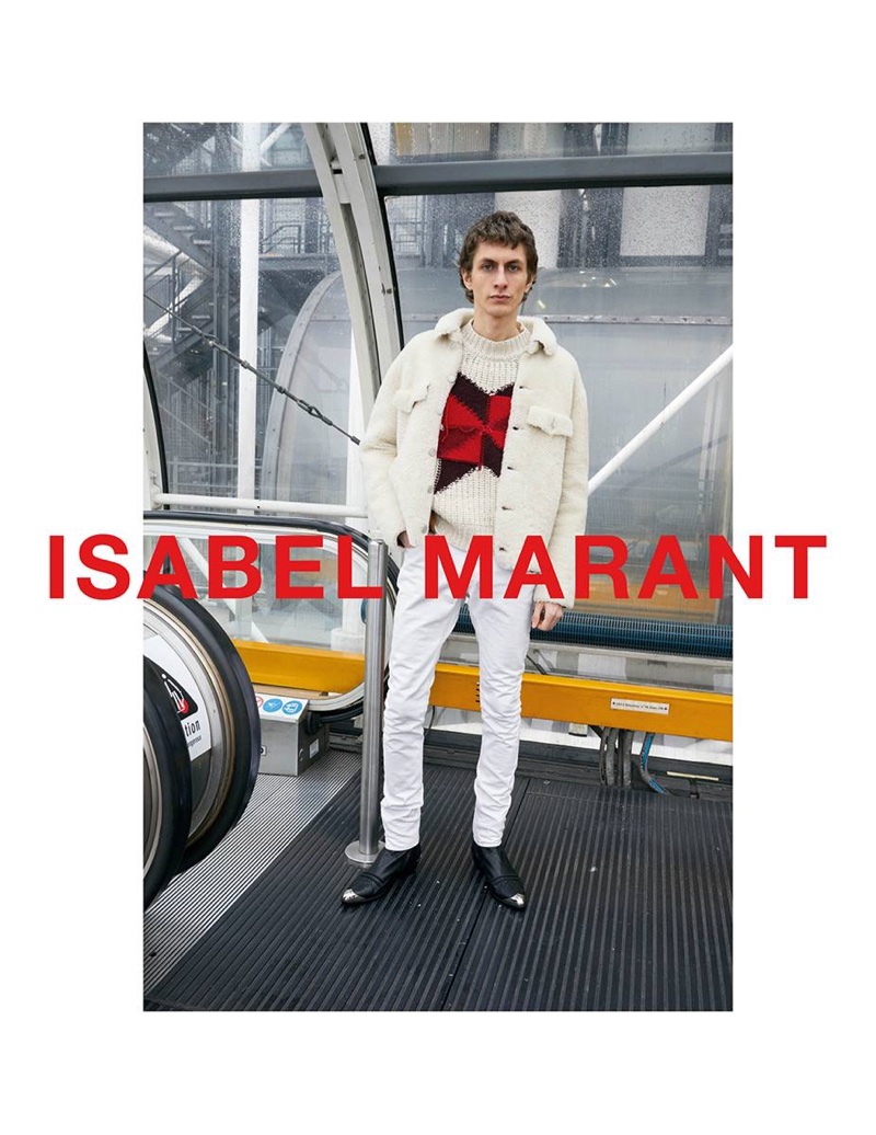 Isabel Marant enlists Henry Kitcher for fall-winter 2018 campaign