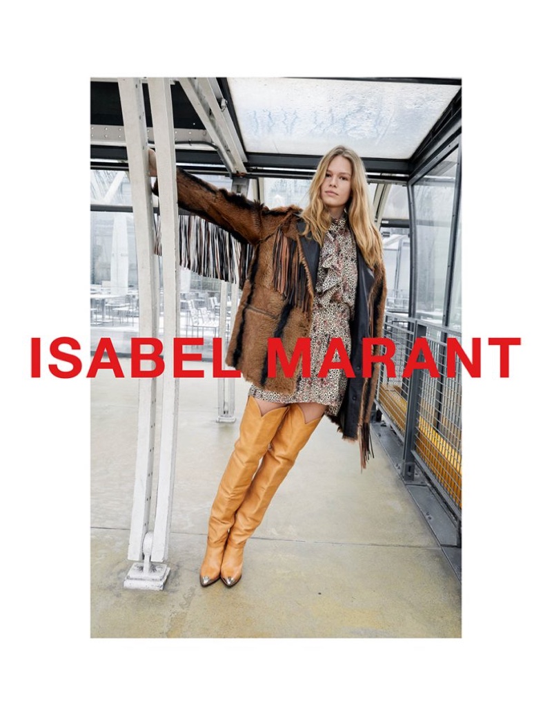 Juergen Teller photographs Isabel Marant's fall-winter 2018 campaign