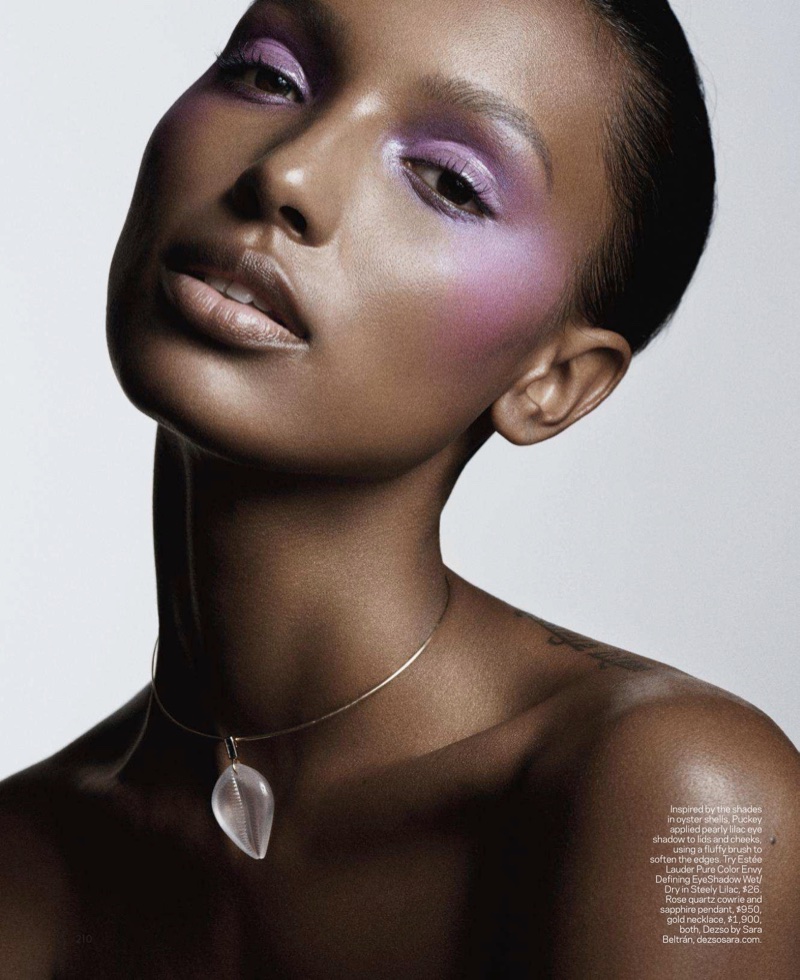 milits kantsten Uforudsete omstændigheder Jasmine Tookes | ELLE US | Shimmer Makeup | Beauty Editorial