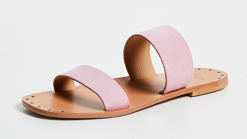 Joie Bannerly Two Band Slides in Orchid Pink $112.80 (previously $188)