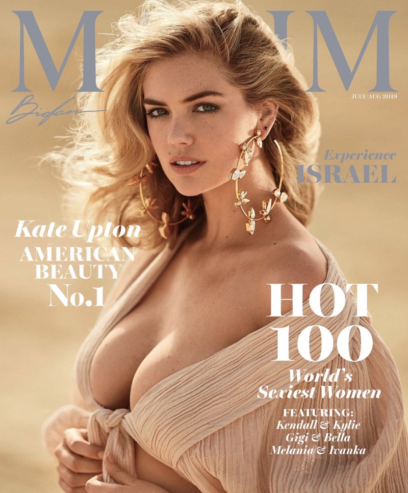 Kate Upton Smolders in Maxim Hot 100 Cover Story