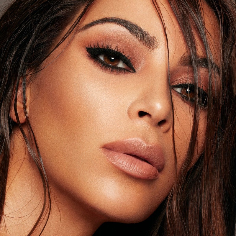 Kim Kardashian for KKW Beauty x Mario campaign