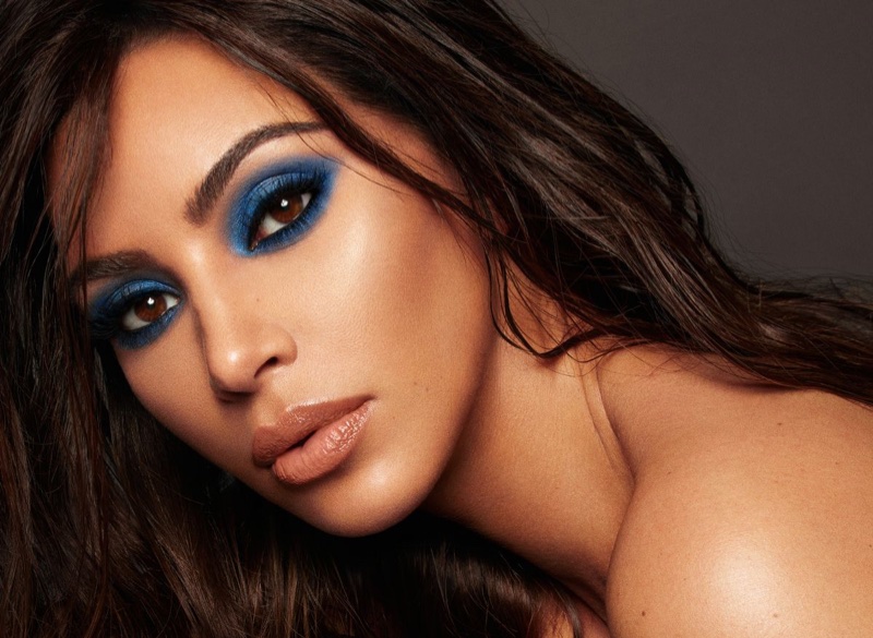 KKW Beauty x Mario campaign featuring Kim Kardashian