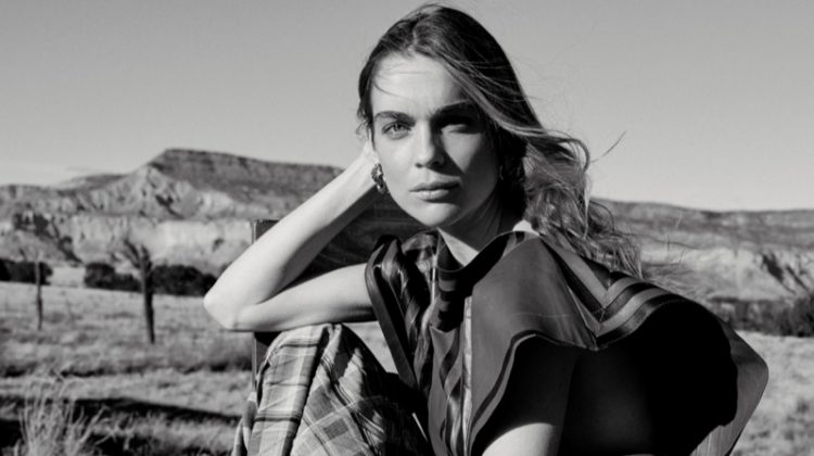 Kim Noorda Charms in Black & White for Unconditional Magazine