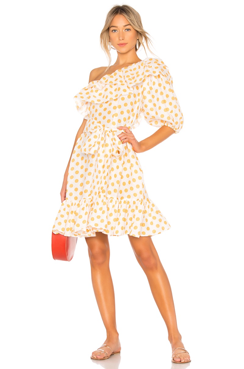 Lisa Marie Fernandez Arden Linen Mini Dress $825