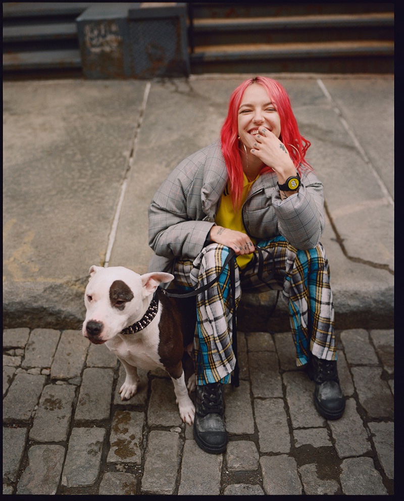 Bria Vinaite stars in Marc Jacobs Smartwatches campaign