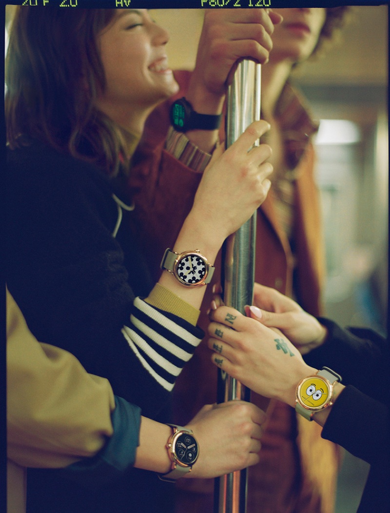 An image from Marc Jacobs Smartwatches advertising campaign