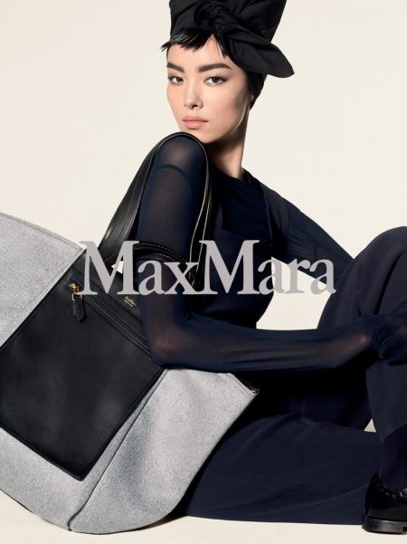 Fei Fei Sun is A Vision for Max Mara's Pre-Fall 2018 Campaign An image from Max Mara's pre-fall 2018 advertising campaign
