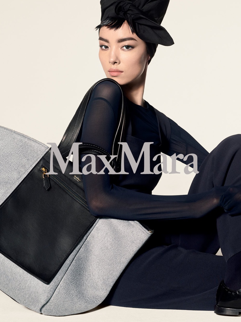 An image from Max Mara's pre-fall 2018 advertising campaign