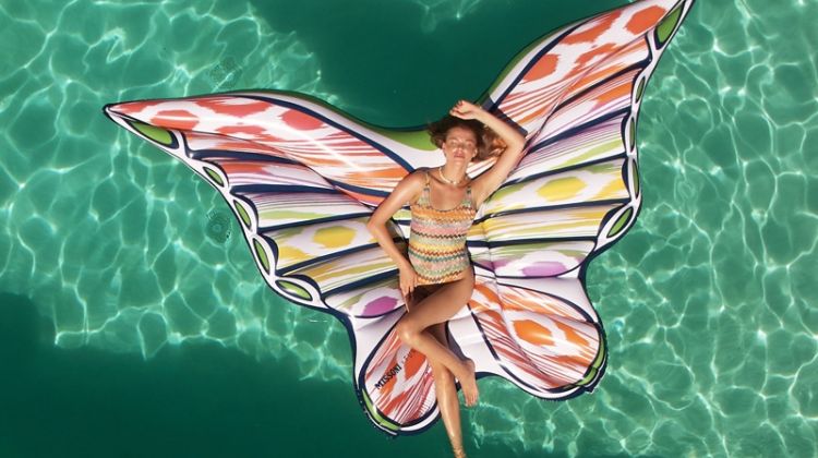 Missoni collaborates with Funboy on pool floats