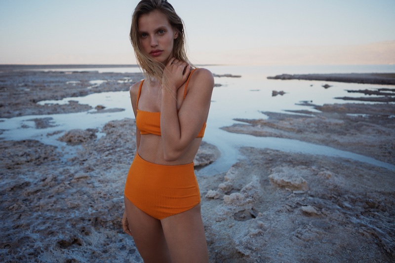 Nibar Madar Wears Summer Swimsuits in TELVA