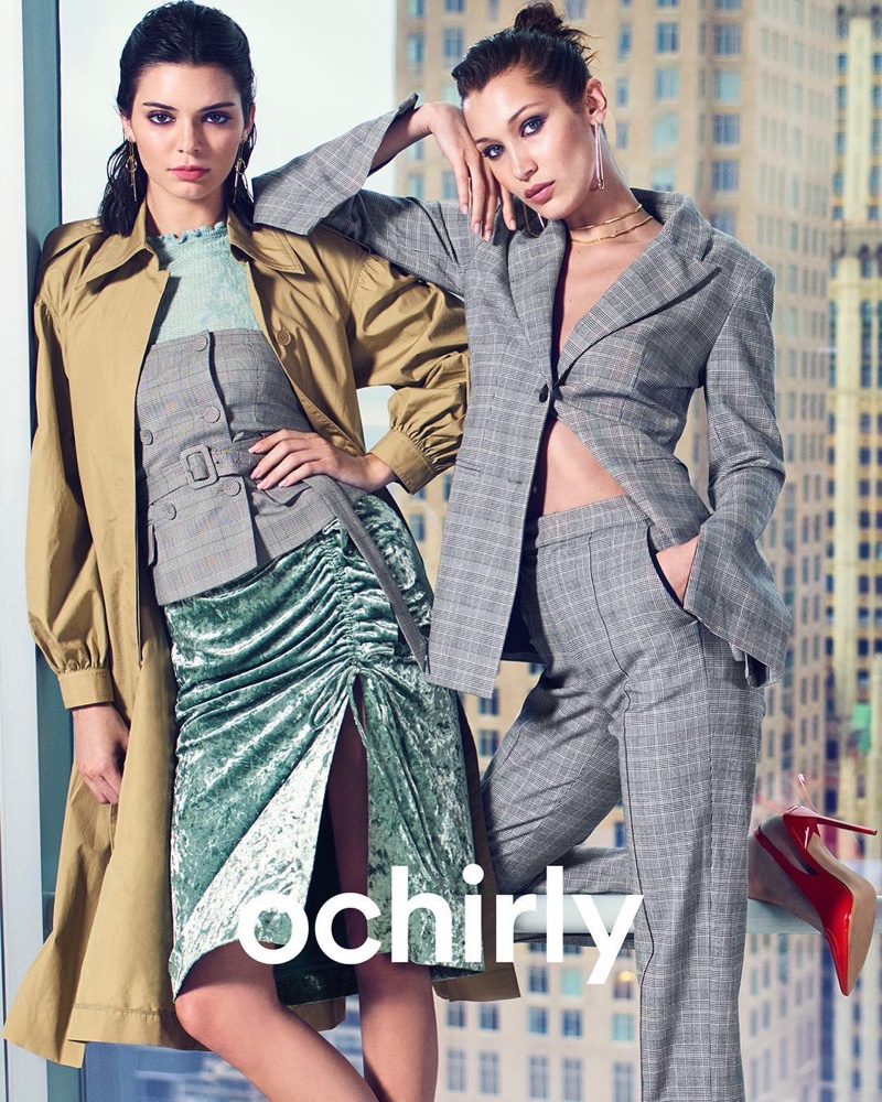 Ochirly taps Kendall Jenner and Bella Hadid for fall-winter 2018 campaign