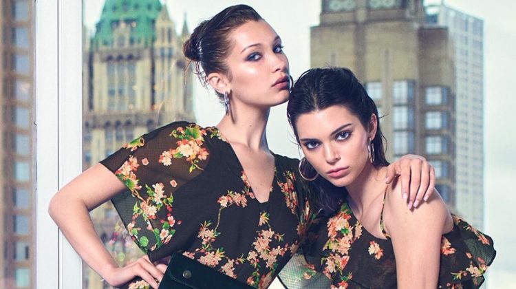 Bella Hadid and Kendall Kenner star in Ochirly's fall-winter 2018 campaign