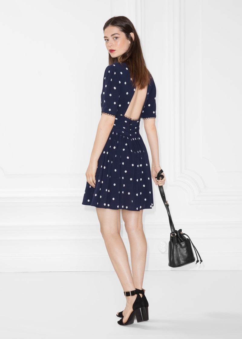 & Other Stories Dotted Dress $60 (previously $85)