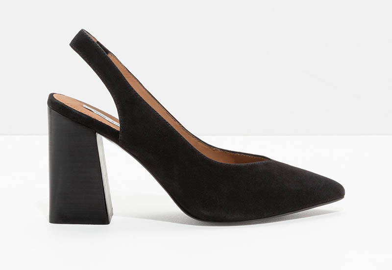 & Other Stories Pointed Slingback Pumps $67 (previously $95)
