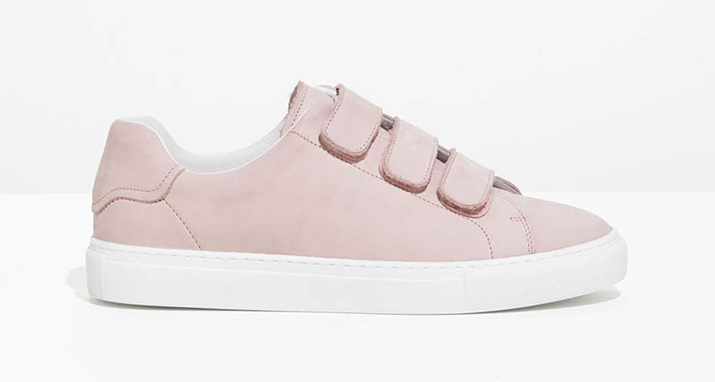 & Other Stories Scratch Strap Suede Sneaker $88 (previously $125)