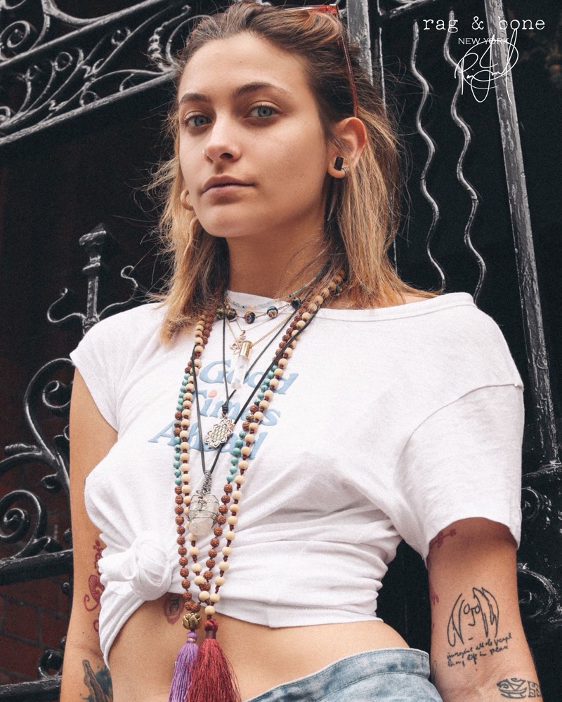 Paris Jackson stars in Rag & Bone's DIY Project