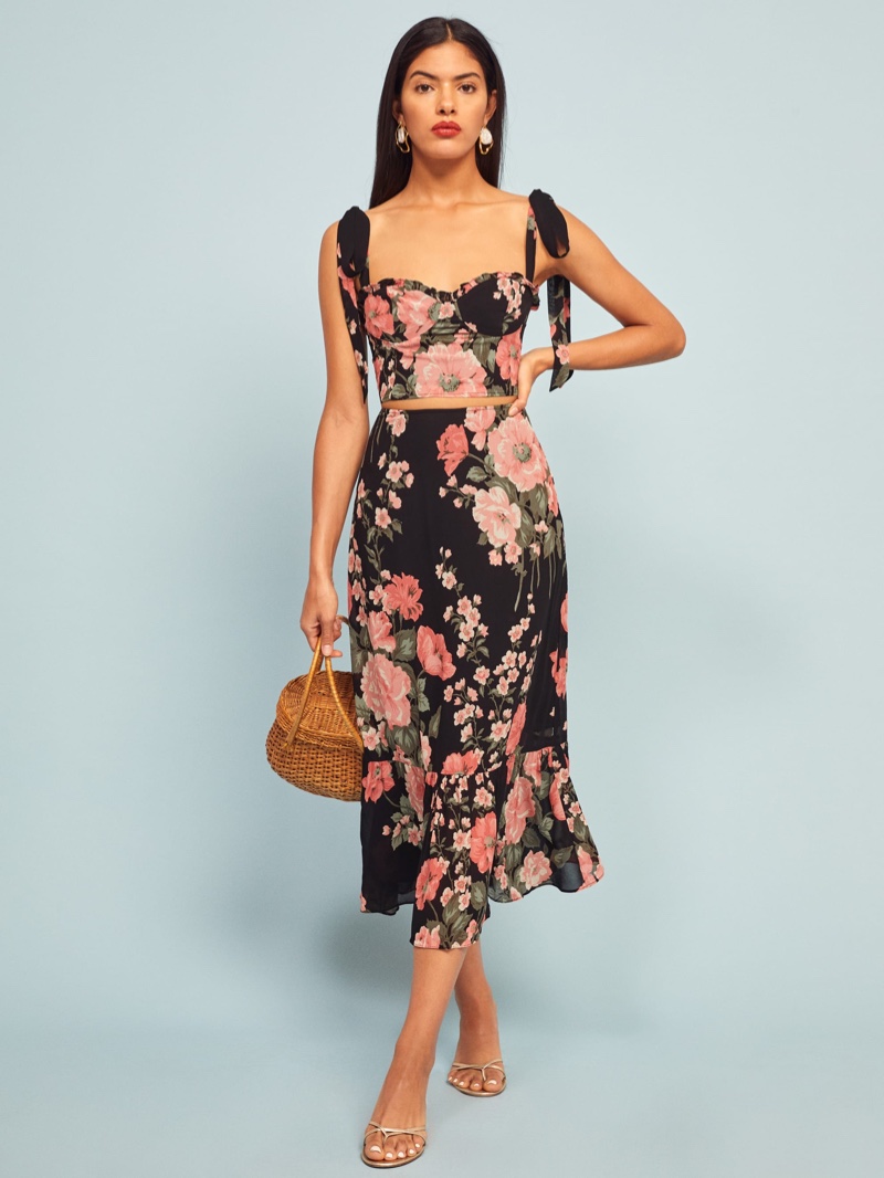 Reformation Liana Two Piece in Louise $248