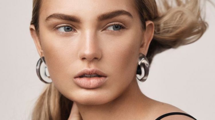 Romee Strijd Embraces Elegant Fashions for ES Magazine