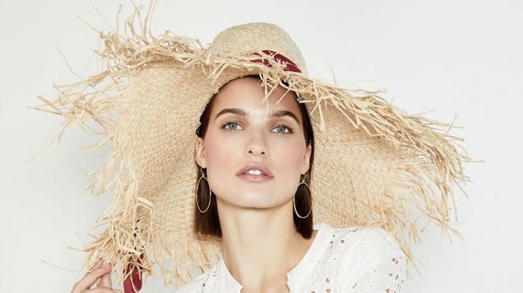 Gigi Burris Été Frayed-Brim Raffia Sun Hat