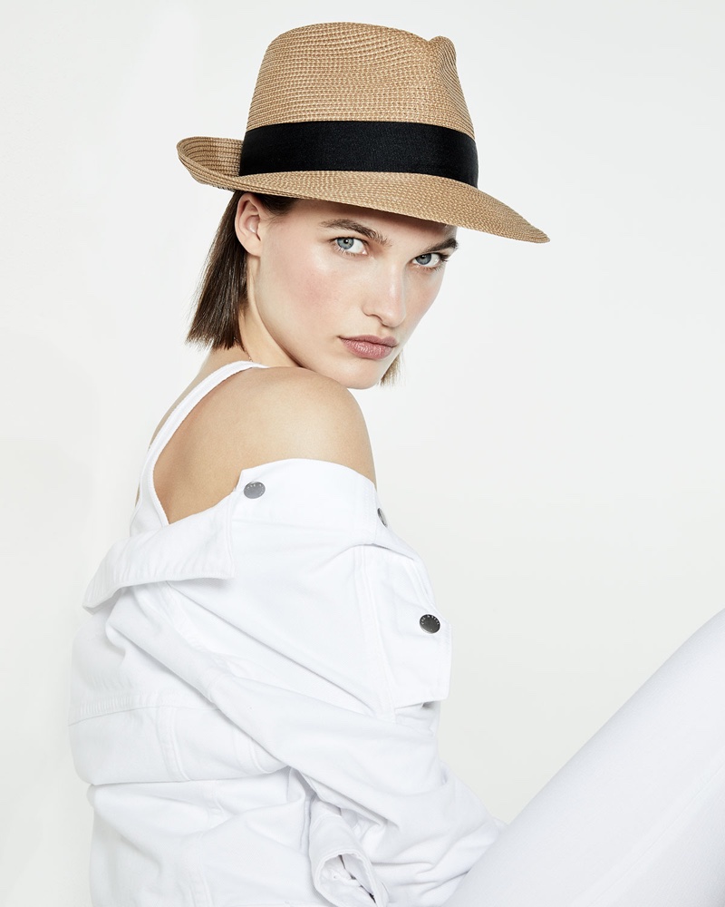 SUMMER STYLE: A woven fedora hat is the perfect style for the spring-summer season. Wear it with a crisp white shirt and jeans for a modern casual look. Photo: Neiman Marcus