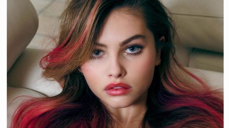 Thylane Blondeau Wows for the Pages of Cosmopolitan Russia