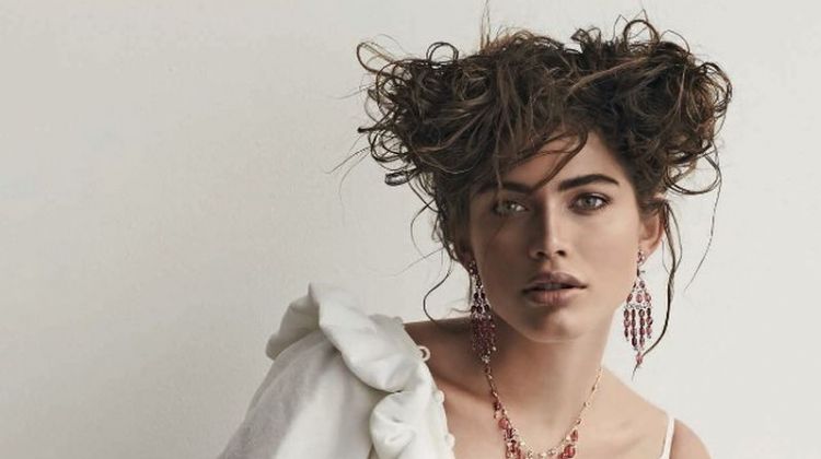 Valentina Sampaio Models Luxe Jewelry for Vanity Fair Italy