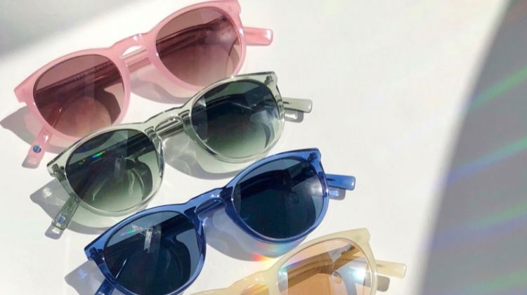 Warby Parker Haskell LGBTQ Pride sunglasses