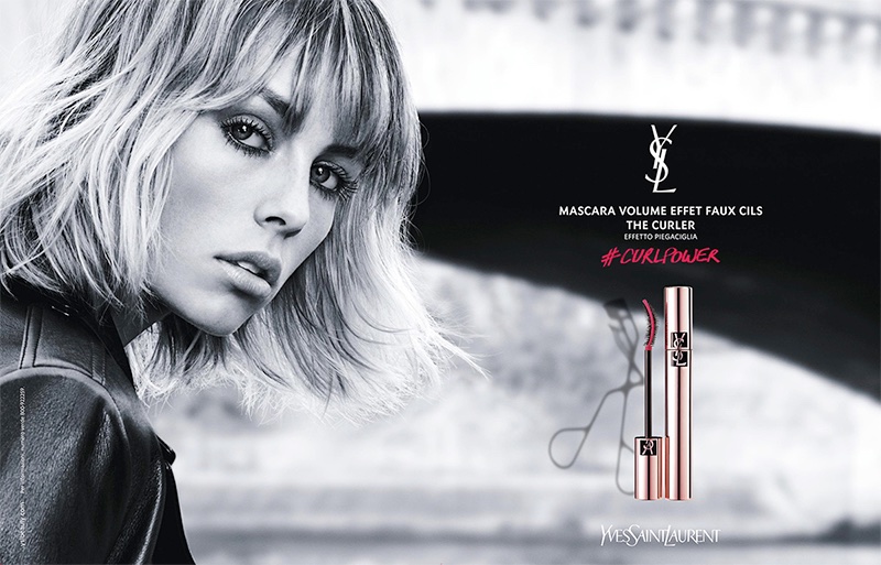 Edie Campbell stars in Yves Saint Laurent Beauty Volume Effet Faux Cils Mascara advertisement