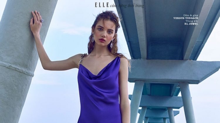 Anna Vivchar Models Pre-Fall Looks for ELLE Vietnam