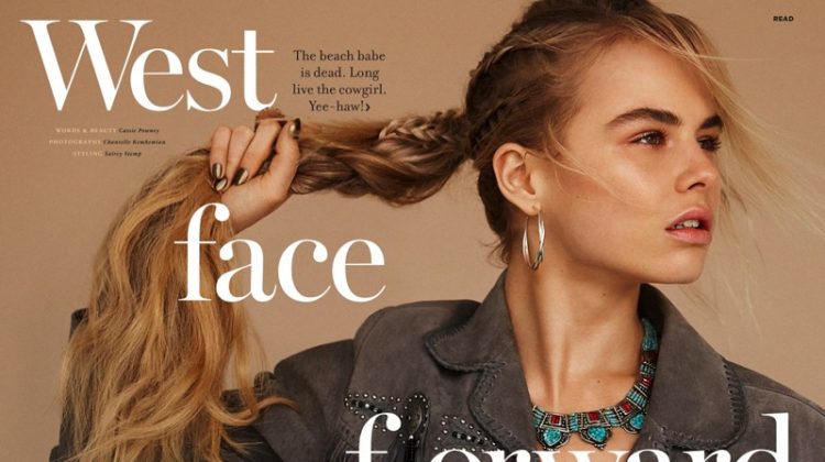 Annekee Molenaar Goes West for Cosmopolitan UK Beauty Spread