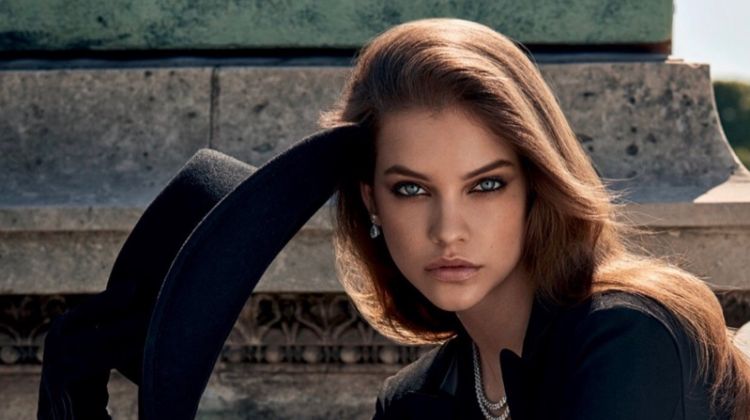 Barbara Palvin Wears Western Glam Looks for Tatler Russia