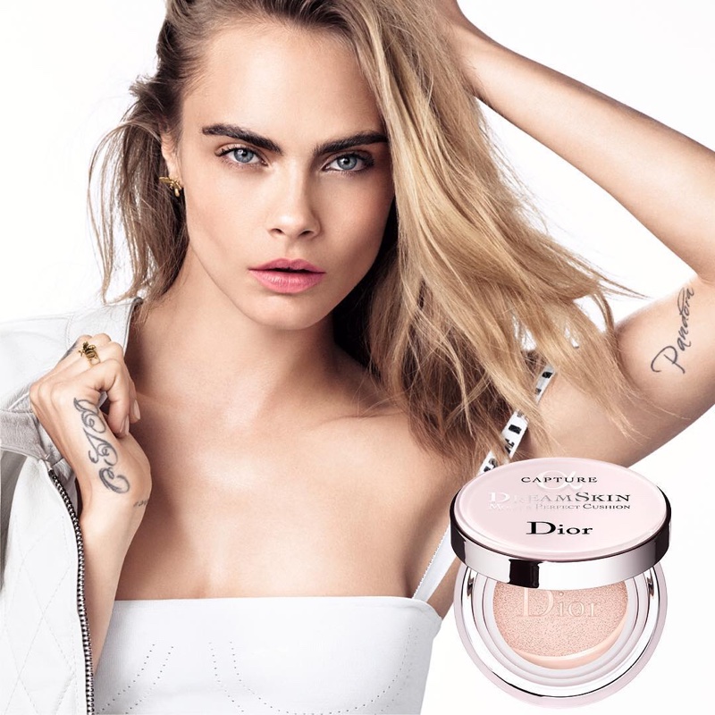 Cara Delevingne stars in Dior Dreamskin campaign