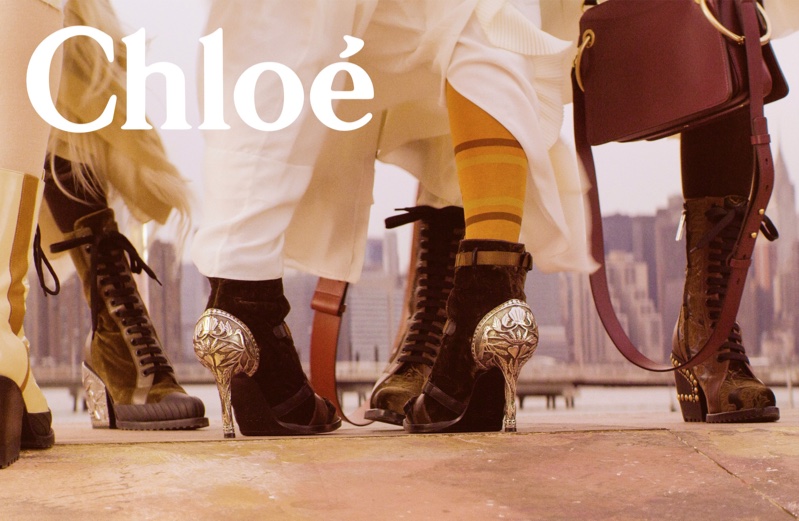 Chloe focuses on shoes for fall-winter 2018 campaign